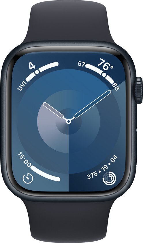 Apple Watch Series 9 - 45mm - Midnight Aluminium Case with Midnight Sport