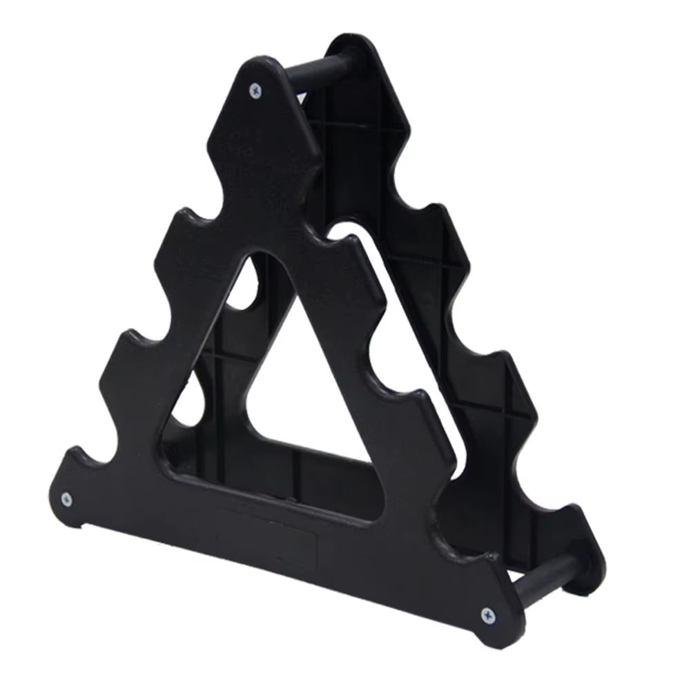6 Slots Dumbbell Bracket Home Gym Dumbbell Display Rack Organizer Practical Fitness Equipment Storage Stand,1Pcs