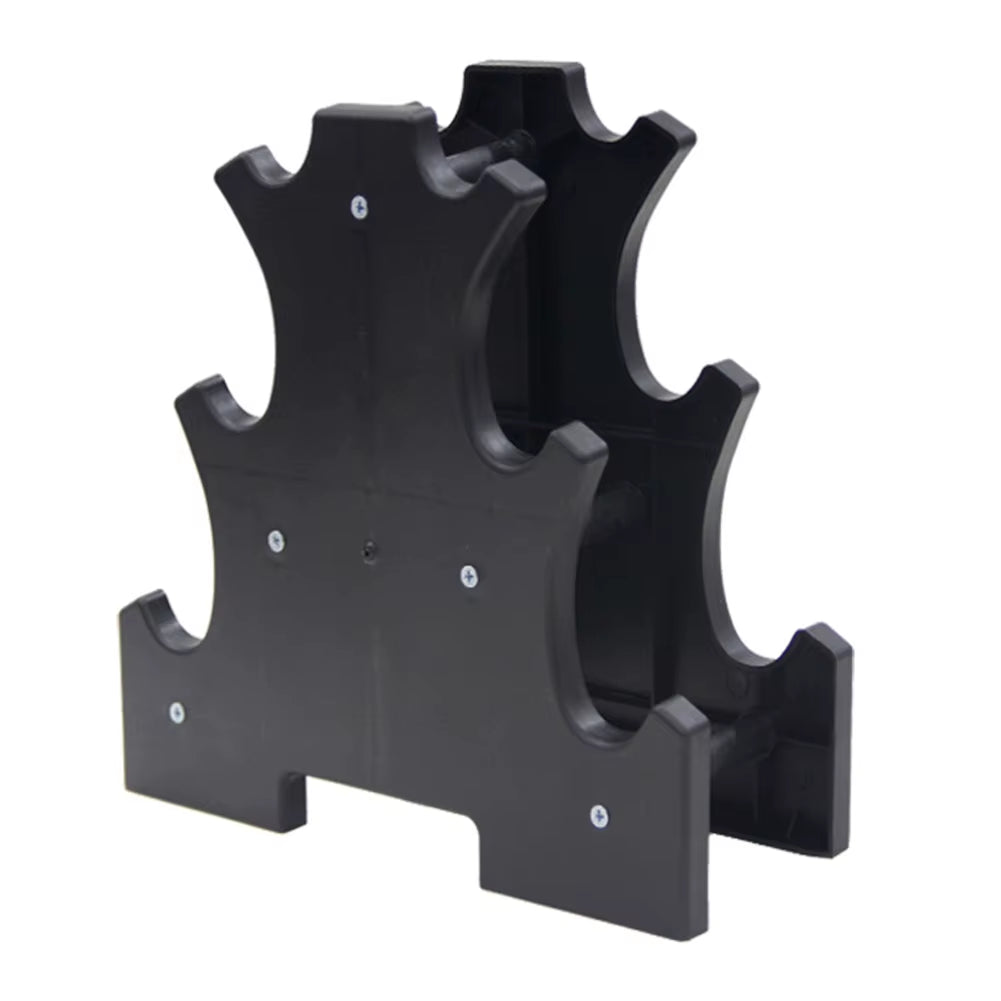 6 Slots Dumbbell Bracket Home Gym Dumbbell Display Rack Organizer Practical Fitness Equipment Storage Stand,1Pcs
