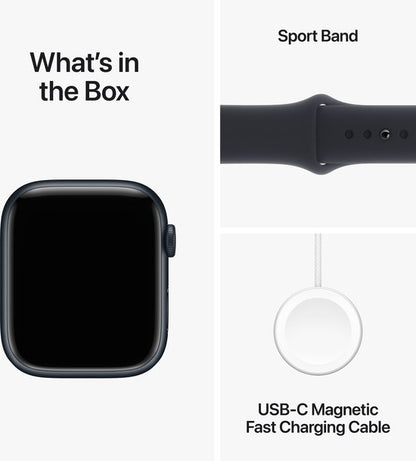 Apple Watch Series 9 - 45mm - Midnight Aluminium Case with Midnight Sport